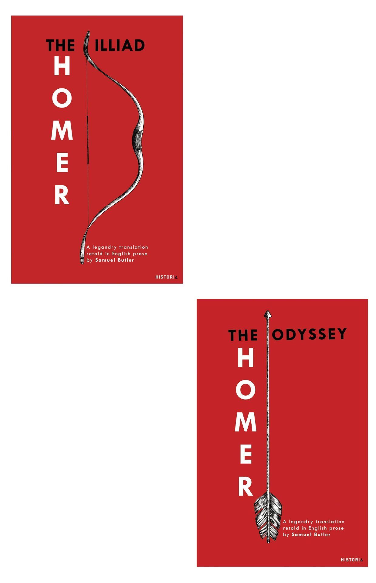 The Iliad and The Odyssey (2 Kitap Takım)