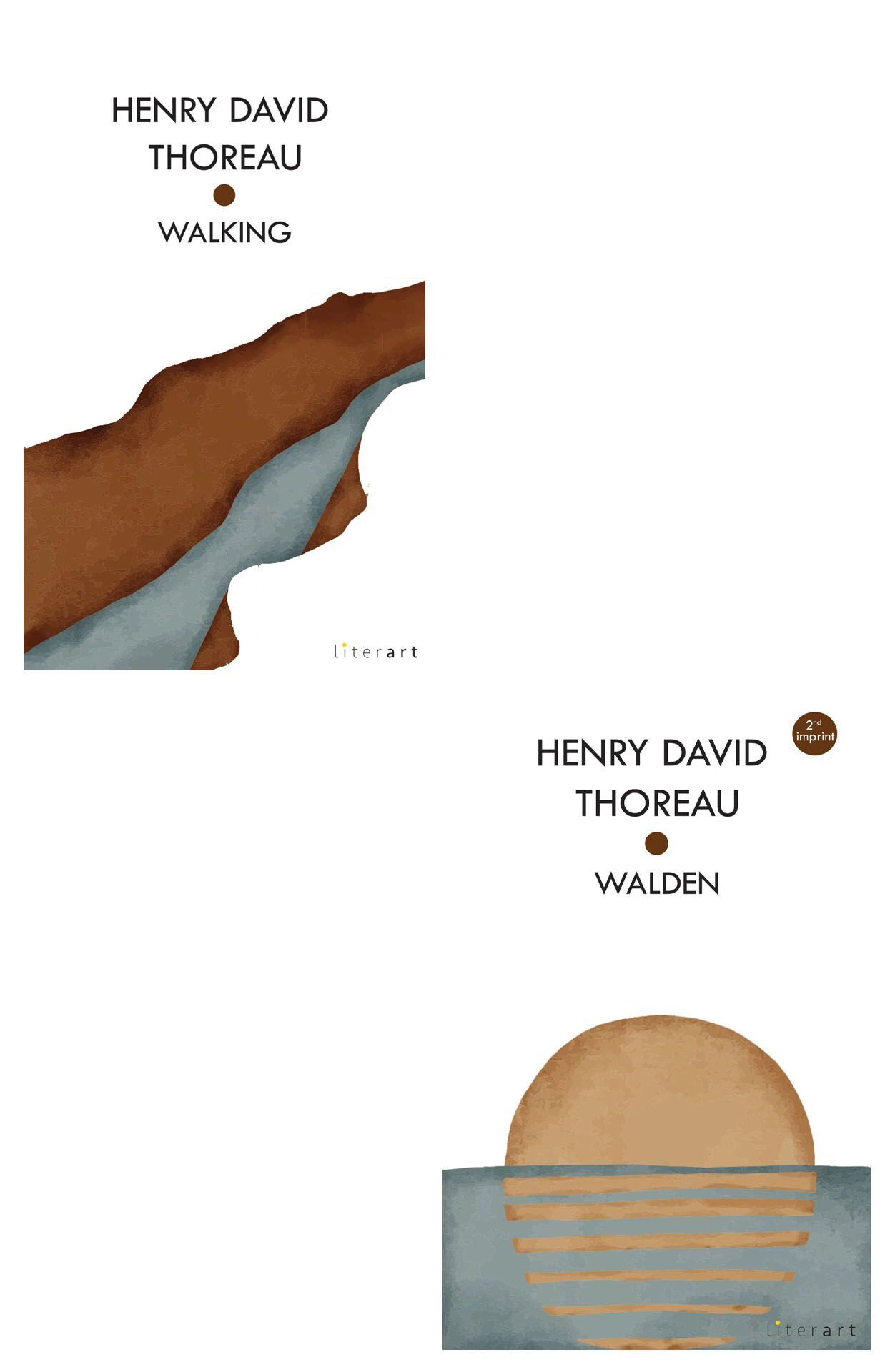 Walden - Walking İngilizce Kitap Seti (2 Kitap Takım)