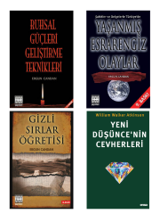 Ruhsal Güçleri Geliştirme Teknikleri - Gizli Sırlar Öğretisi -Esrarengiz Olaylar -Yeni Düşünce 4 Kitap Set