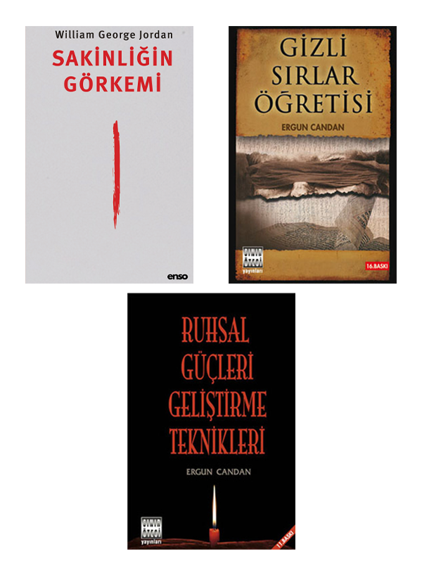Ruhsal Öğreti Seti ( Sakinliğin Görkemi - Ruhsal Güçleri Geliştirme - Gizli Sırlar )