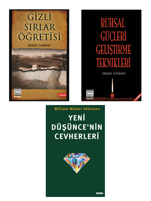 Gizli Güçler Seti ( Gizli Sırlar Öğretisi - Yeni Düşüncenin Cevherleri - Ruhsal Güçler)